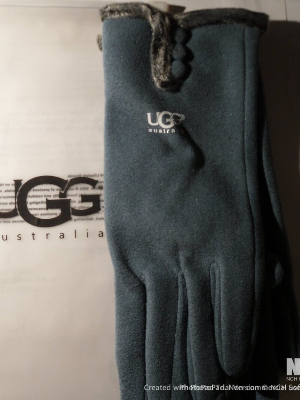 UGG Women's Blue Touchscreen Gloves – New